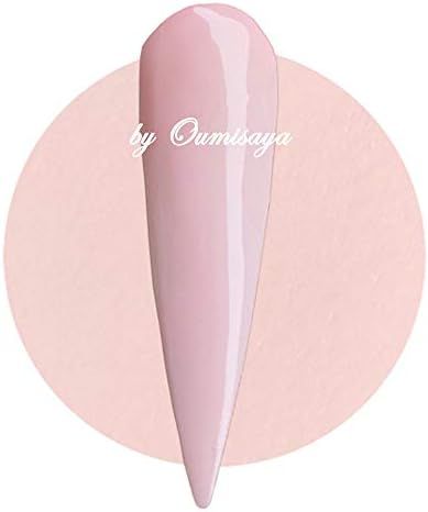 OUMISAYA Soft Pink Dip Powder Colors 1OZ(FL.OZ) | DP035 Coral Castle Color Dipping Powder | No Ne... | Amazon (US)