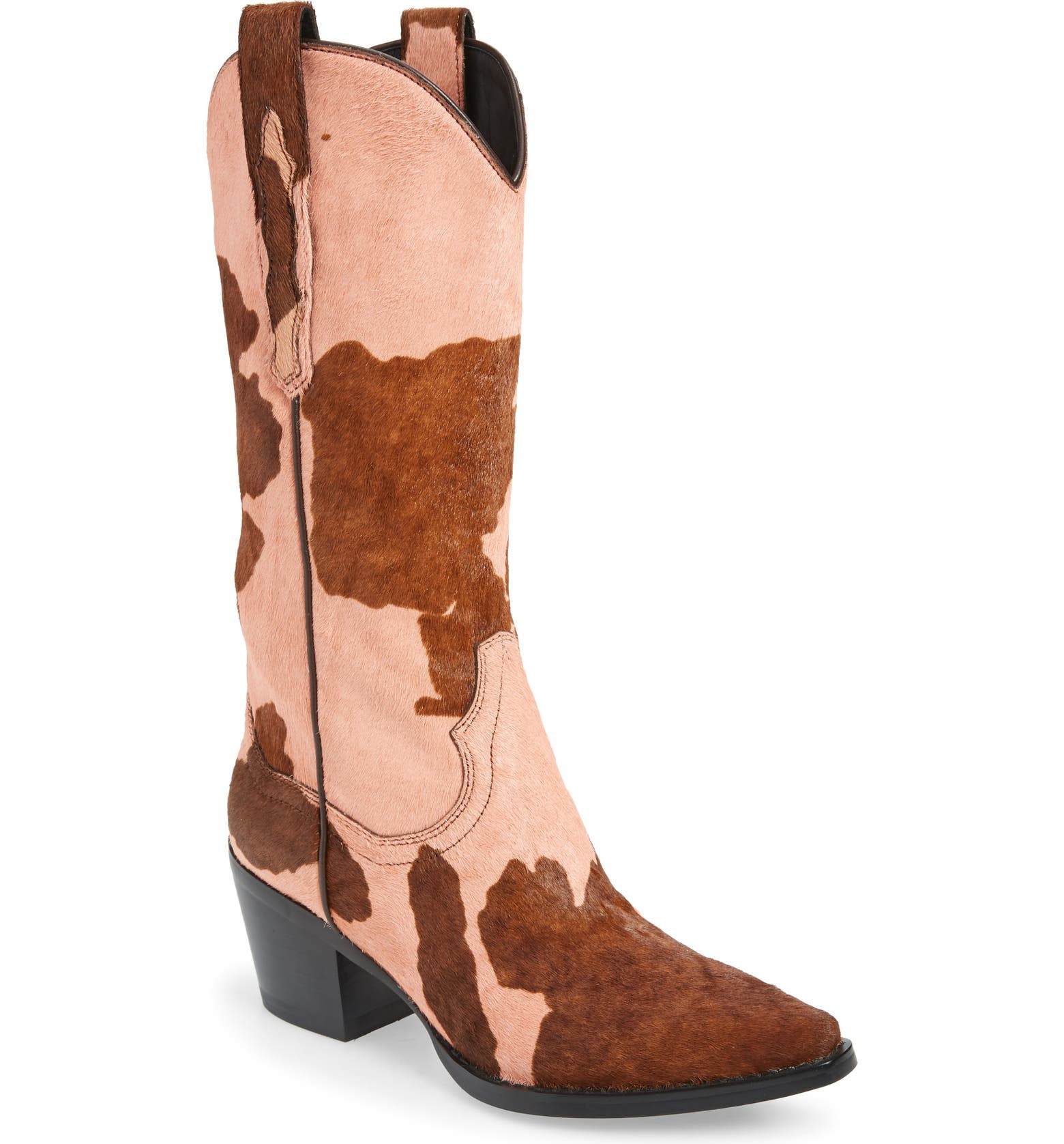 Dagget Genuine Calf Hair Western Boot | Nordstrom