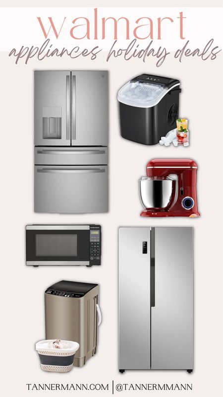 Walmart Holiday Deals on Appliances #TannerMann

#LTKHolidaySale #LTKsalealert #LTKhome
