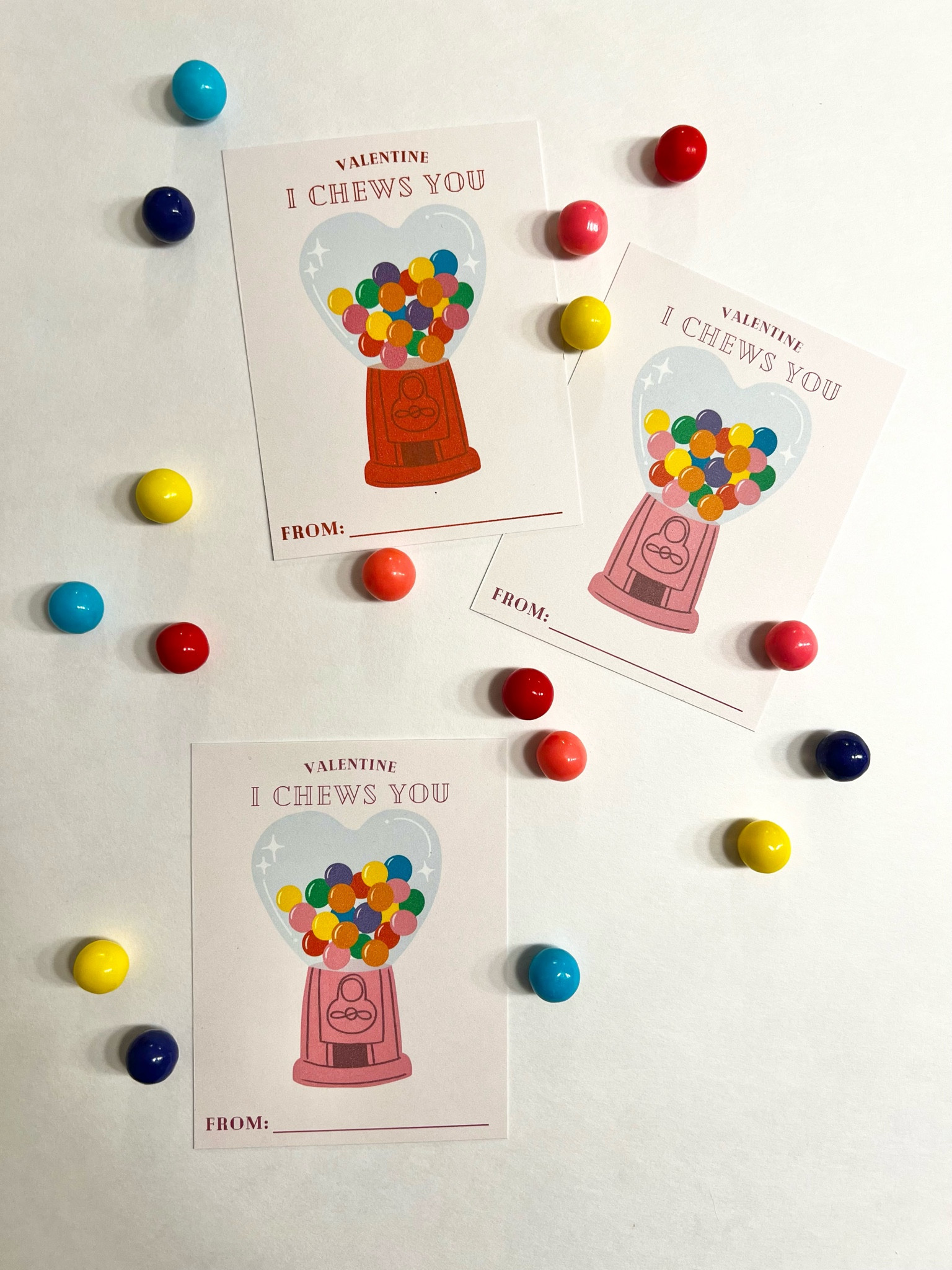 Gumball Machine Valentine’s Day Cards for Kids | Printable Design | Instant Download

#LTKSeasonal #LTKkids #LTKfamily