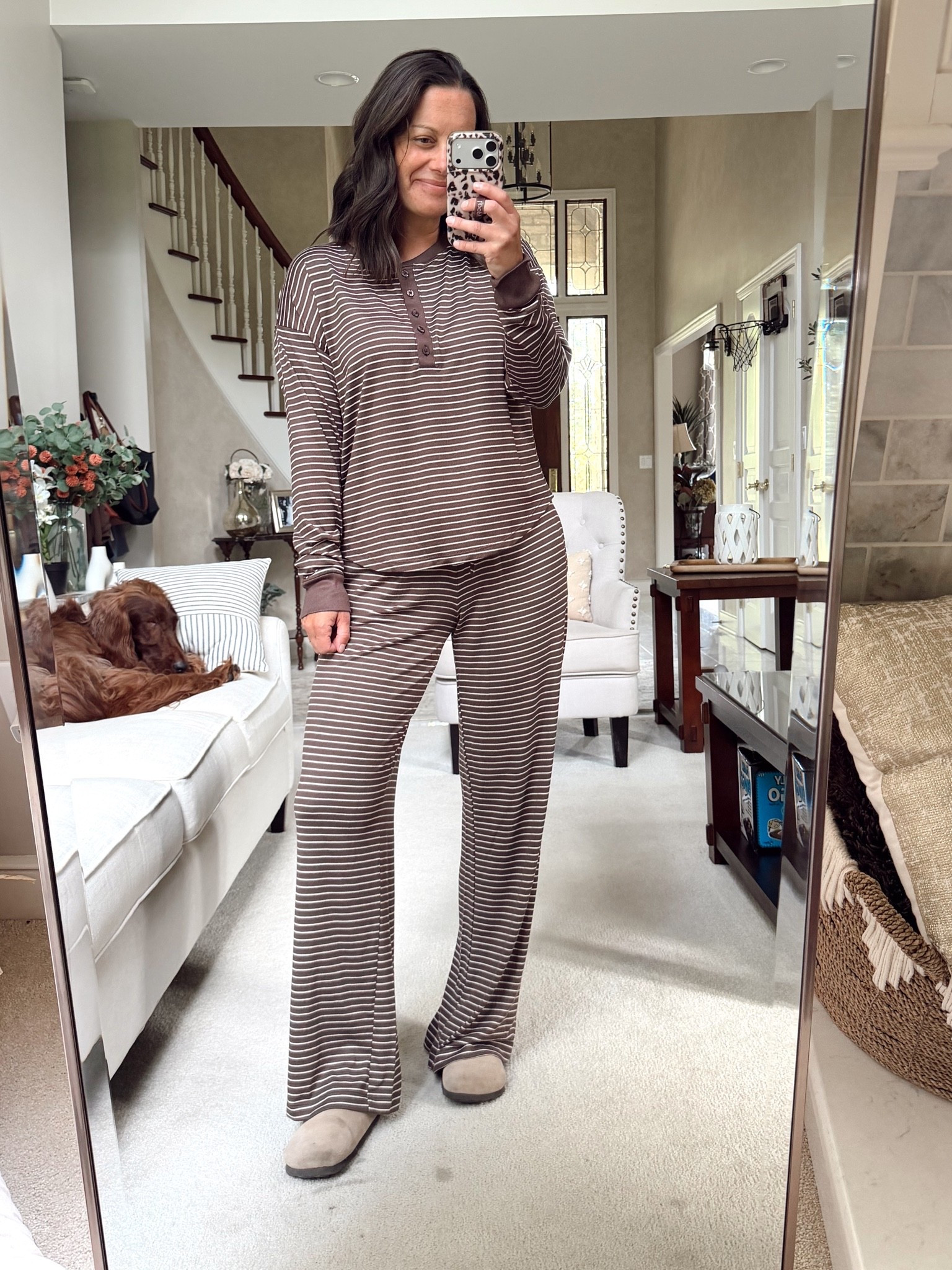 Walmart lounge set! Runs true to size - I’m wearing a small in both!

#LTKootd #LTKOver40 #LTKmomlife