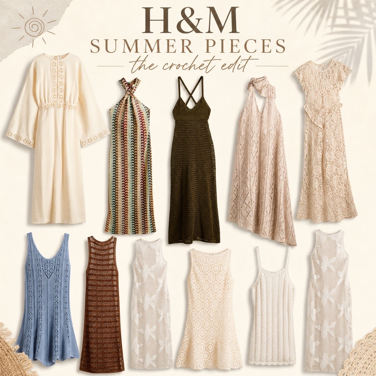 Crochet is having a major moment, and H&M absolutely delivered with these new arrivals. 🤍

From breezy cover-ups to elevated dresses and textured knits, these crochet pieces are the perfect way to add a luxe, summer feel to your wardrobe.

Comment SHOP and I’ll send you all the links or click the LTK link on my Bio. Save this post for your next H&M haul because these are the styles that won’t stay in stock for long. ☀️✨

#LTKootd #LTKSeasonal #LTKSwim