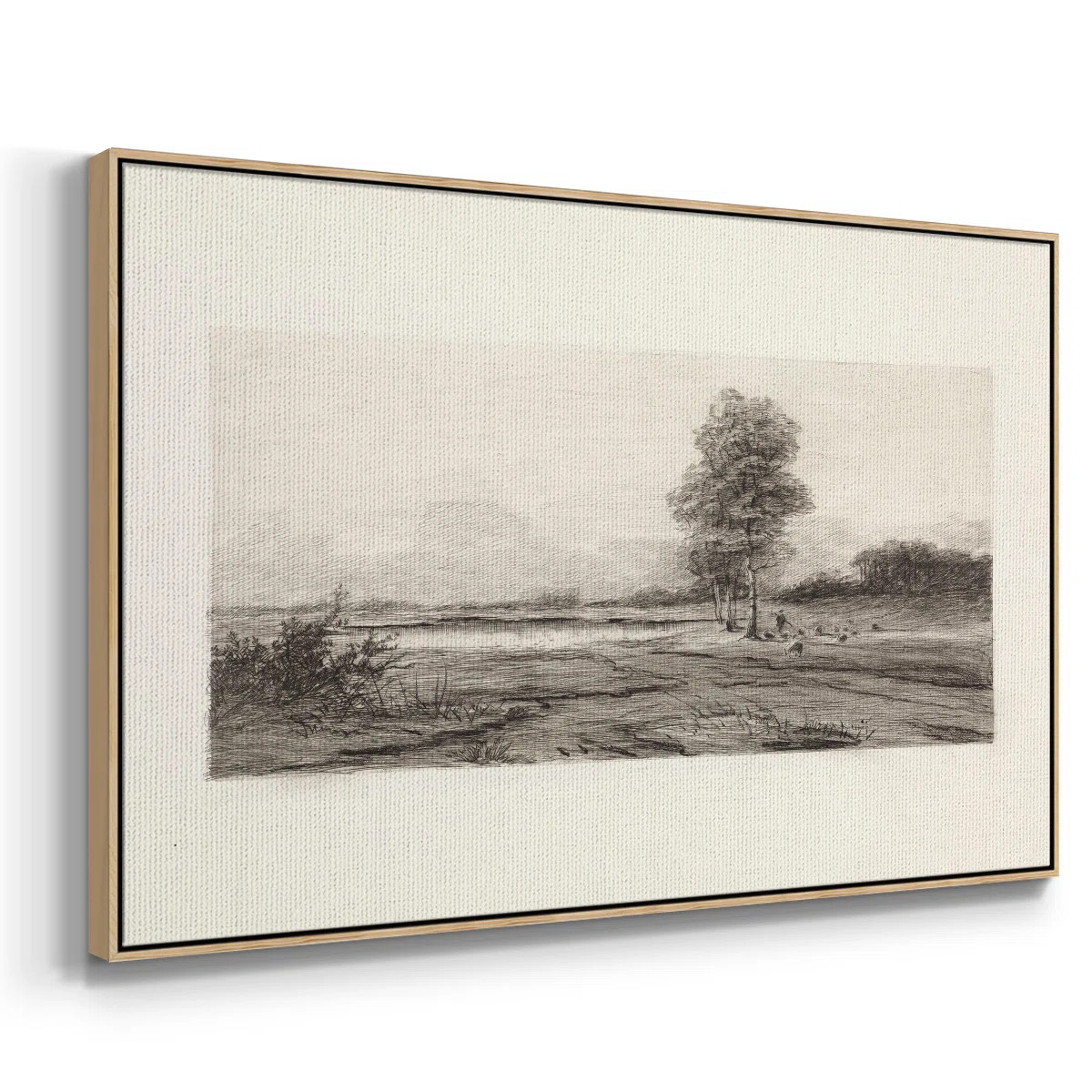 " Vintage Sketch - LVIII " | Wayfair North America