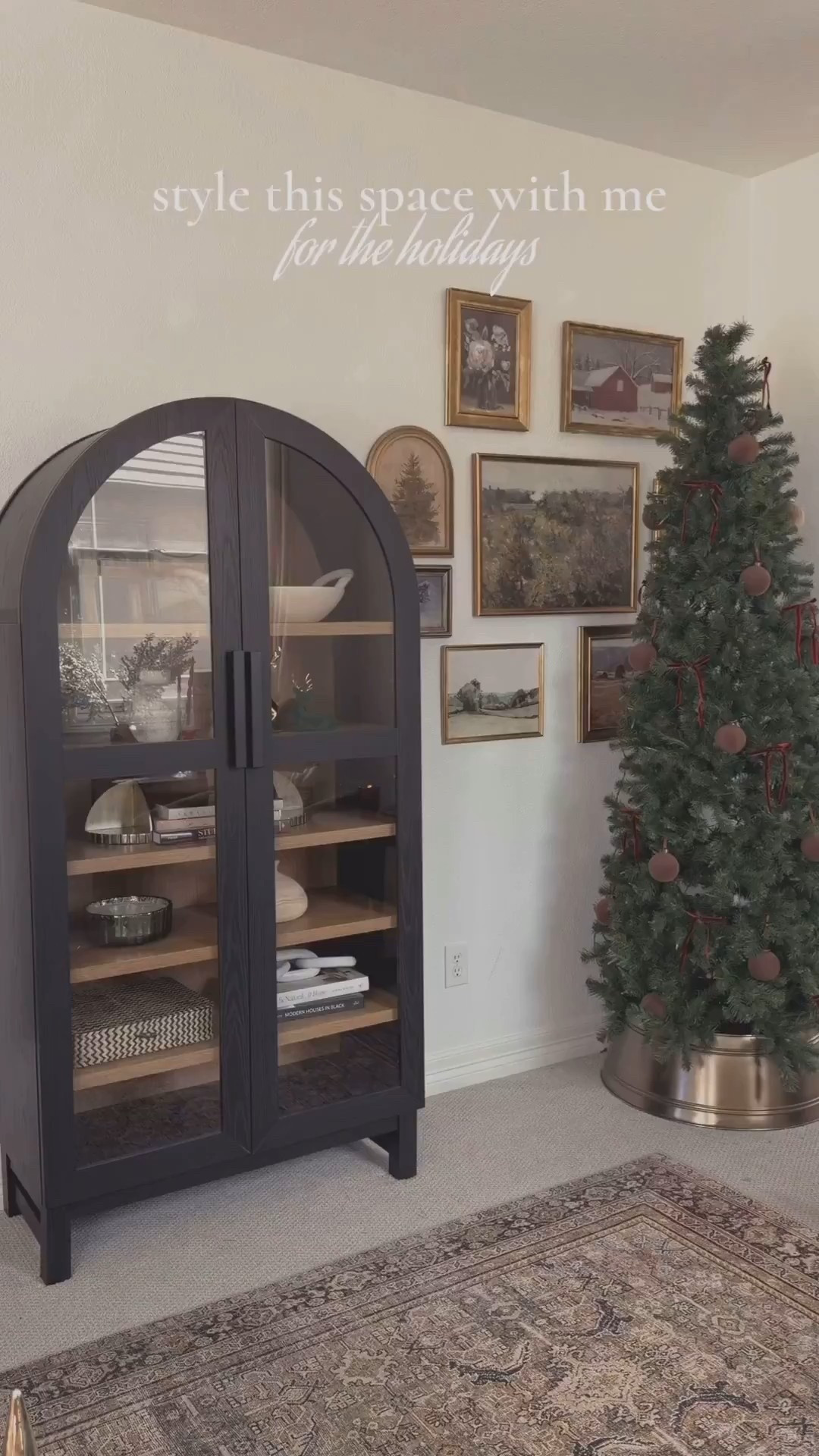 Can you believe this gorgeous cabinet from Walmart is on sale for $50 off?! It is stunning!!! I paid a little extra to have someone assemble it for us too! I linked what I could from this decor below 🎄

#LTKHoliday #LTKHome

#LTKFindsUnder100 #LTKFindsUnder50 #LTKgrwm