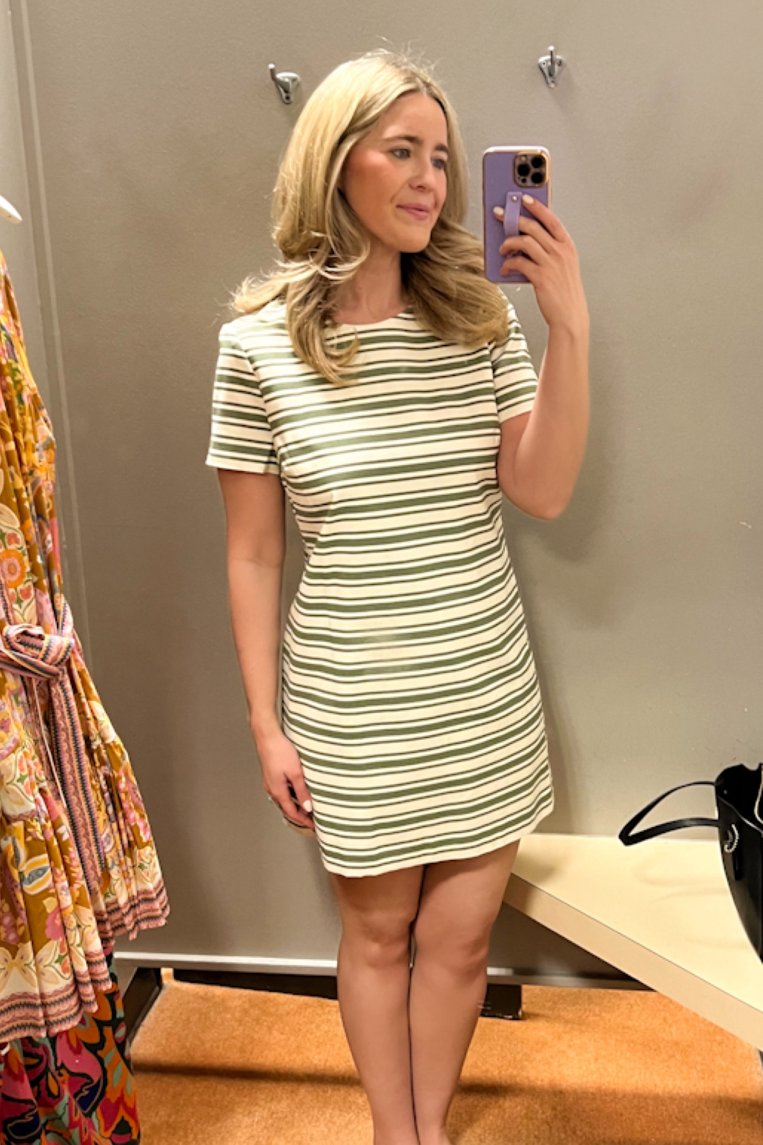 dress | sundress | summer dress | spring dress | spring outfit | what to wear | april | dillards | 60s | green | vacation dress | preppy | southern | mom style | ootd short sleeve dress | mini dress | modest dress | over 40 | summer style | yachting | sofia richie | pinterest style | elegant | classy | classic | chic style