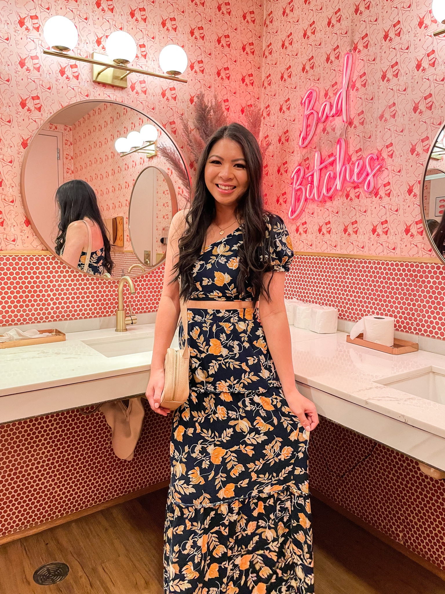 Skirt and one shoulder top floral matching set! So perfect for a tropical vacation trip or wedding. Styled with a straw hat. Both pieces are under $100 each!

#LTKtravel #LTKunder100 #LTKwedding