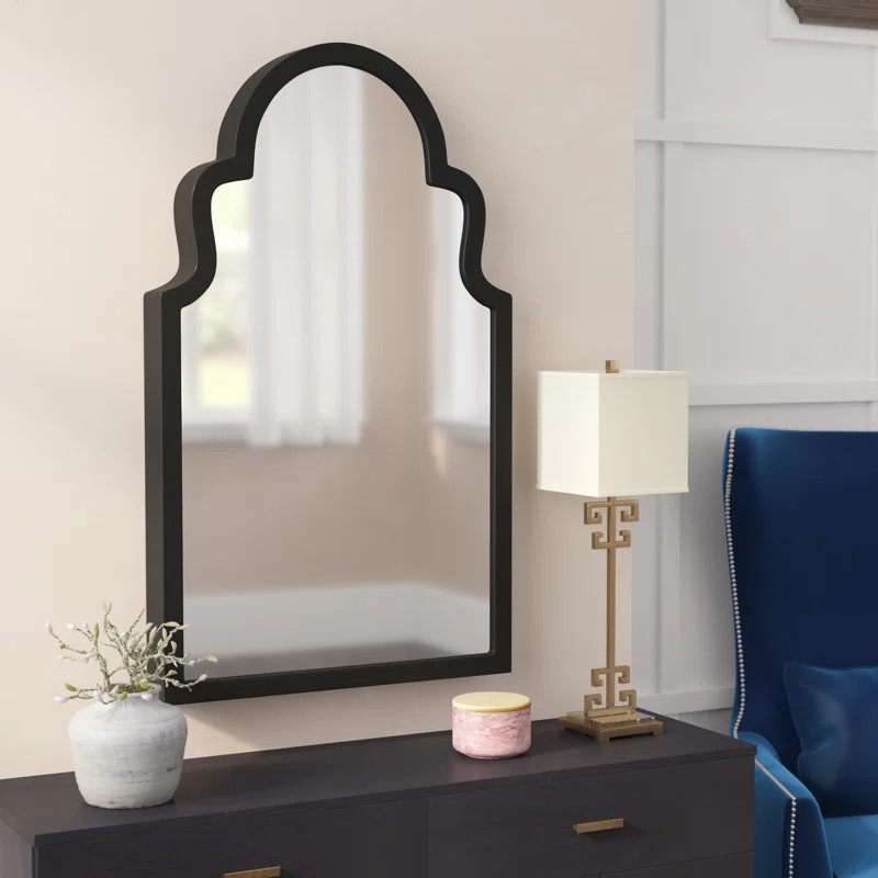 Brookann Contemporary Arch Wall Mirror | Wayfair Professional