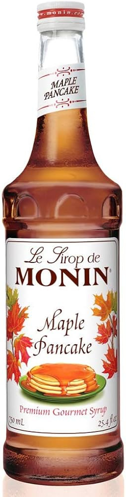 Monin - Maple Pancake Syrup, Sweet Maple Flavor, Great for Lattes, Iced Coffees, and Shakes, Glut... | Amazon (US)