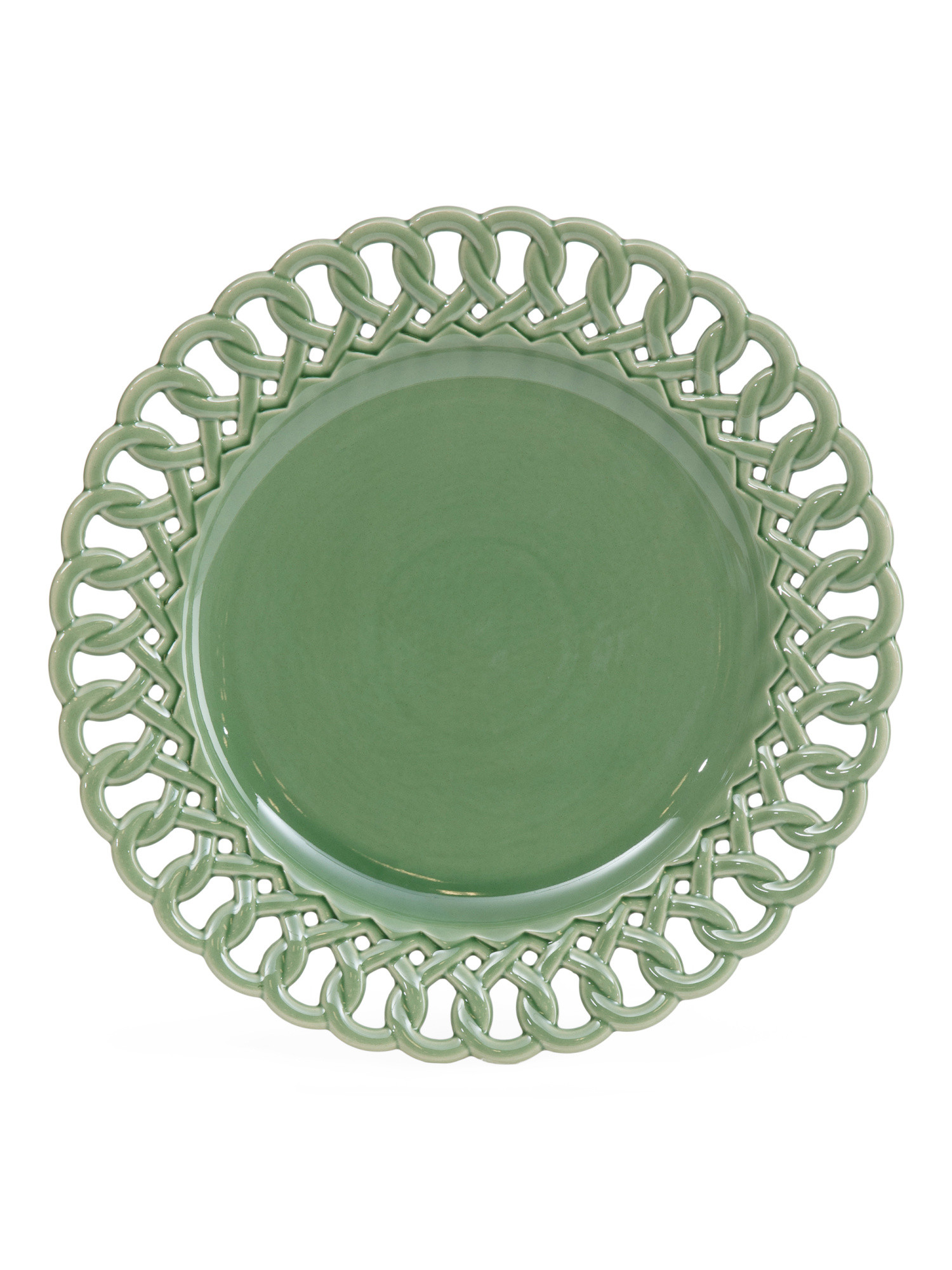 Porcelain Cut Out Platter | TJ Maxx