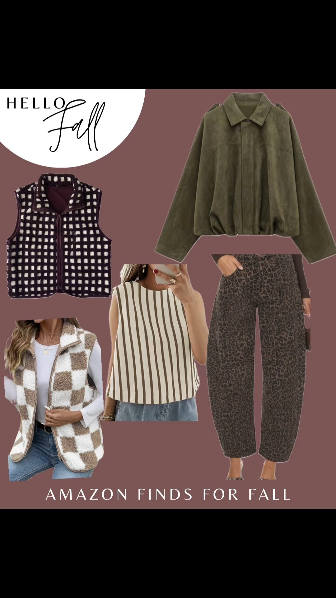 Amazon finds for Fall that I’ll be rocking this year. #amazon

Amazon
Amazon fashion
Fall fashion
Fall outfits
Outfit inspo 
Fall inspired outfits 
Everyday style 

#LTKSeasonal #LTKStyleTip #LTKFindsUnder50