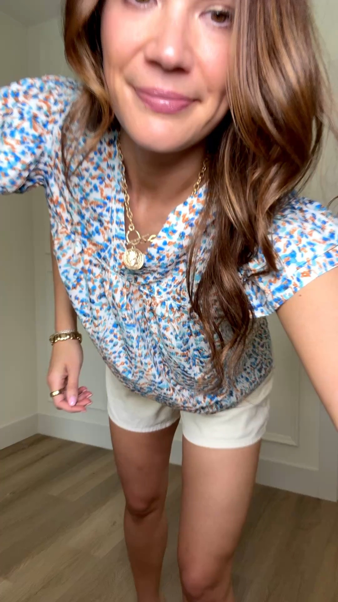 This flutter sleeve top is one of those easy pieces that instantly makes an outfit look cute. Paired it with white shorts for the perfect everyday summer look.

Flutter sleeve top, white shorts outfit, casual summer outfit, everyday style, lightweight summer top, cute vacation outfit, spring to summer fashion, easy outfit idea, colorful blouse, casual chic style, comfy summer clothes, mom style outfit, Stang and Co

#LTKootd #LTKSeasonal #LTKTall