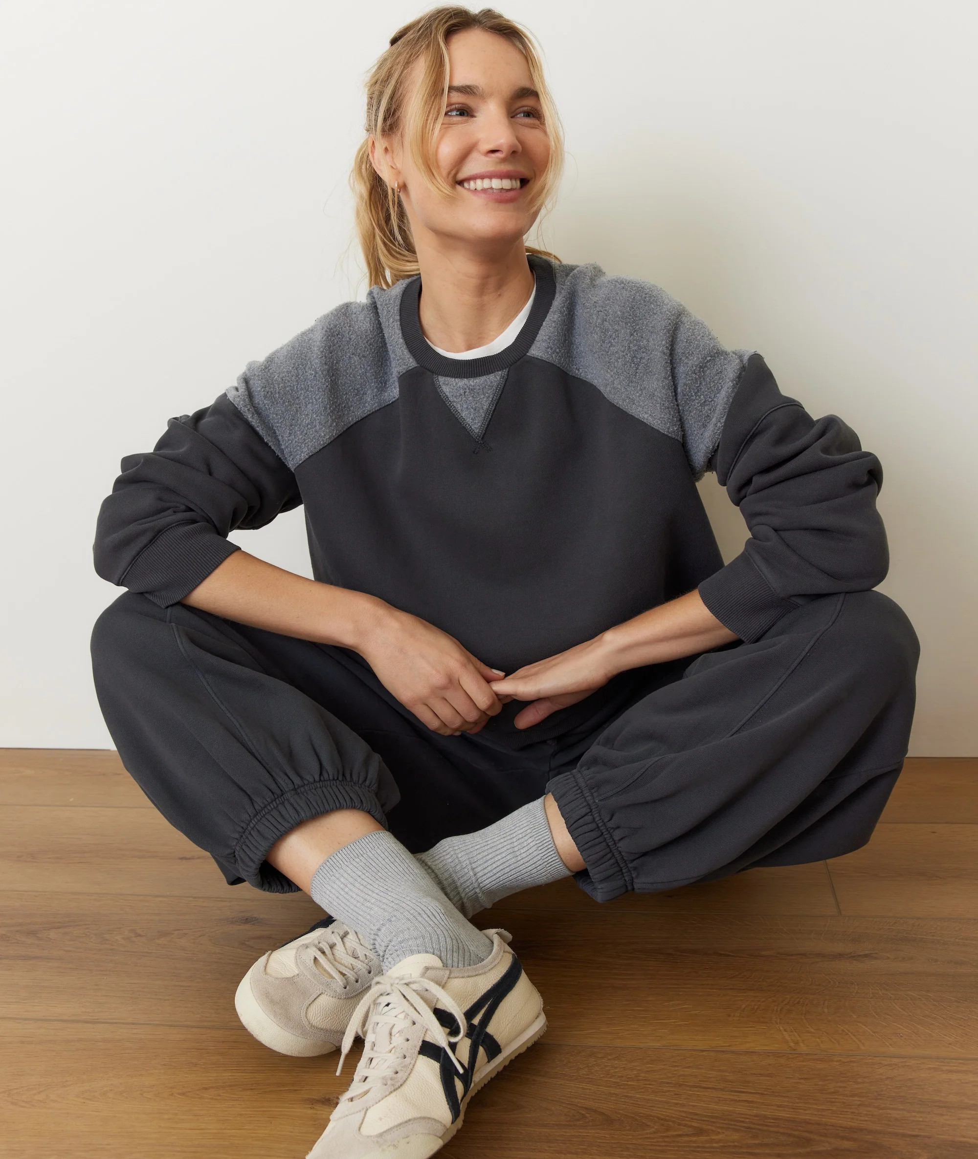 Cloud 9 Fleece Crop Sweatshirt | Marine Layer