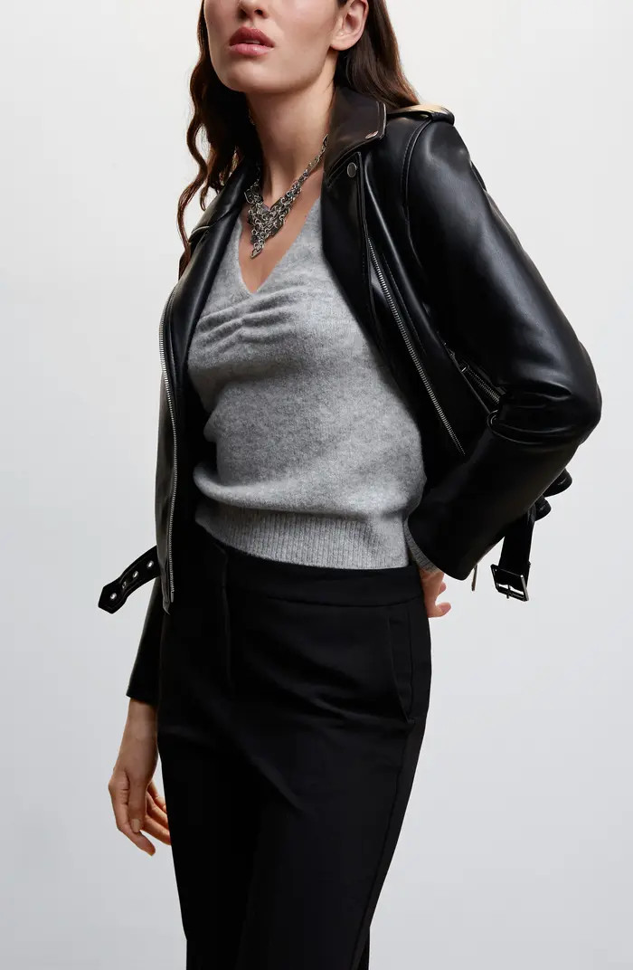 Faux Leather Biker Jacket | Nordstrom