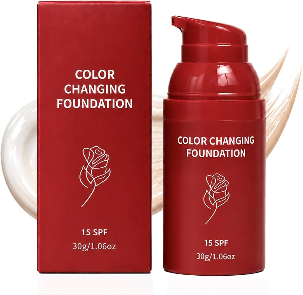 Color Changing Foundation \u2013 Automatically Adjusting Makeup Application, Adapting to Your Ski... | Amazon (US)