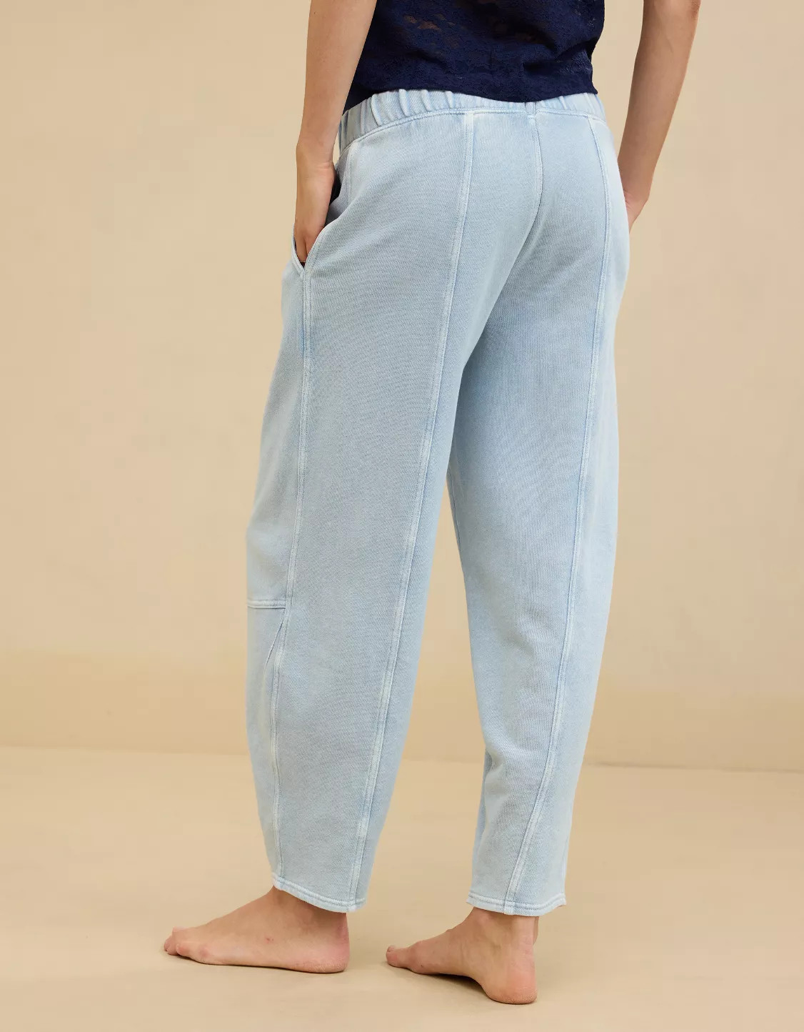 Aerie Seams Right Barrel Leg Sweatpant | American Eagle Outfitters (US & CA)