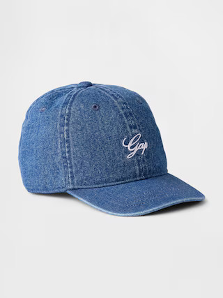 Kids Denim Gap Logo Baseball Hat | Gap (US)