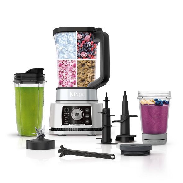 Ninja Foodi Power Pitcher System 4-in-1 Blender Smoothie Bowl Maker and Personal Blender with Exc... | Target