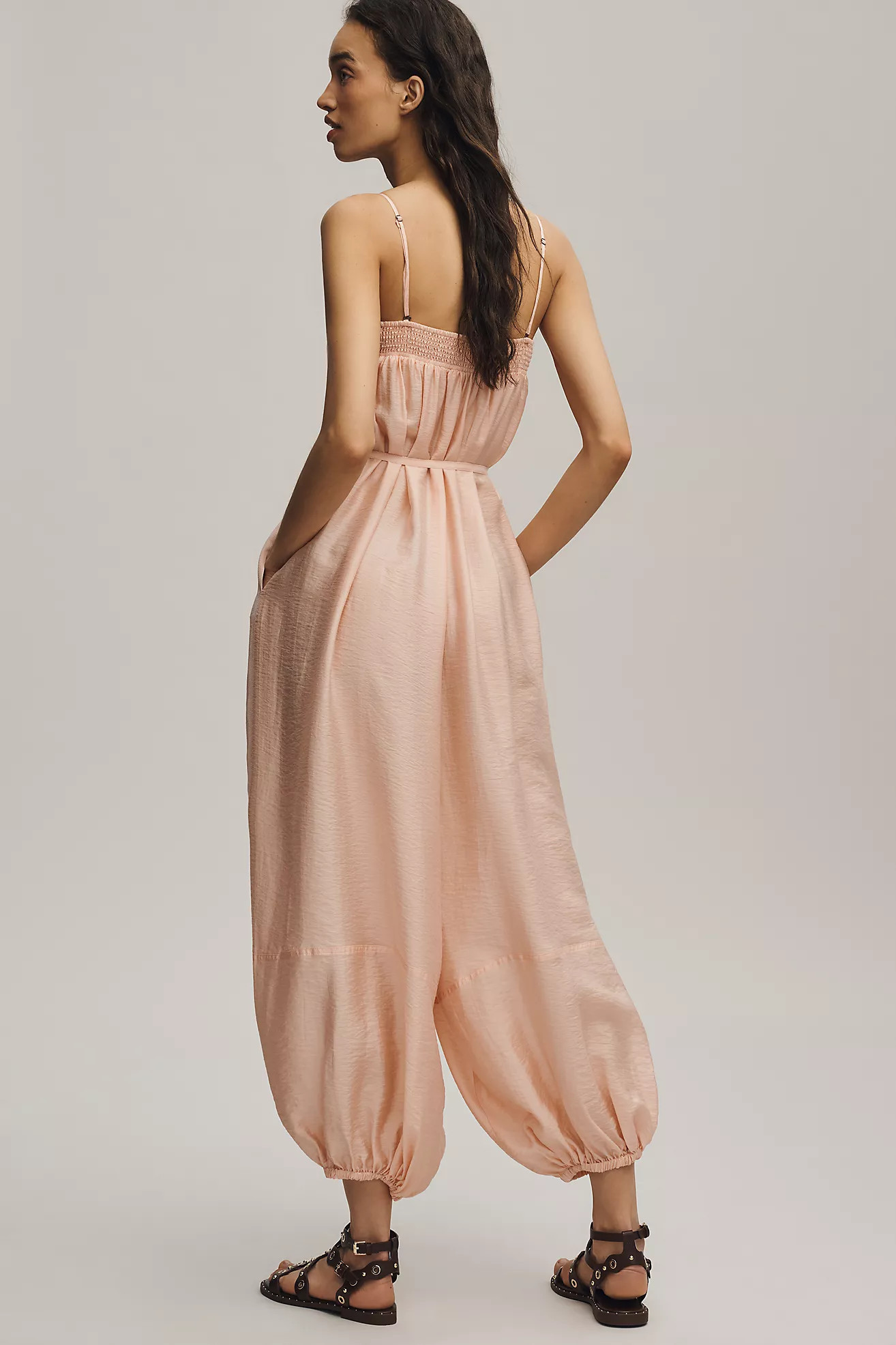 By Anthropologie Sleeveless Bubble Jumpsuit | Anthropologie (US)