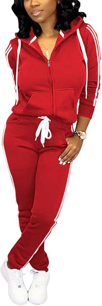 Nimsruc Two Piece Outfits For Women Casual Tracksuit | Amazon (US)