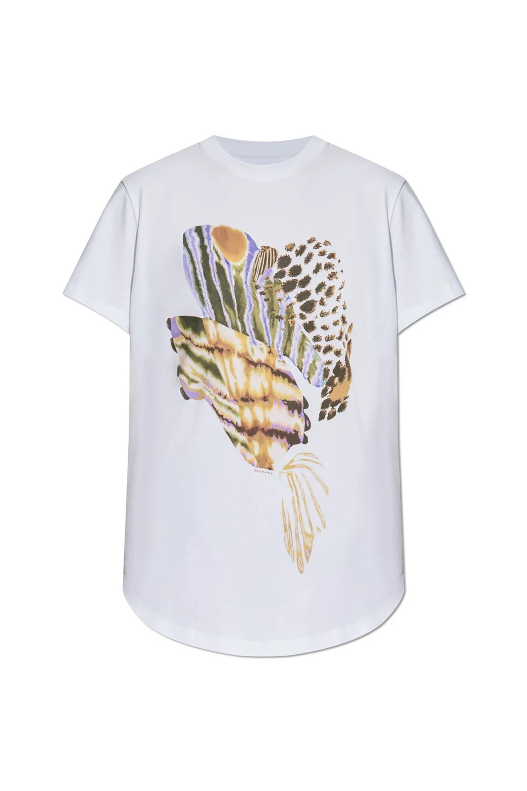 Isabel Marant Étoile Edwige Graphic-Printed T-Shirt | Cettire Global