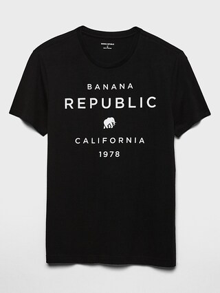Modern Logo Graphic T-Shirt | Banana Republic Factory