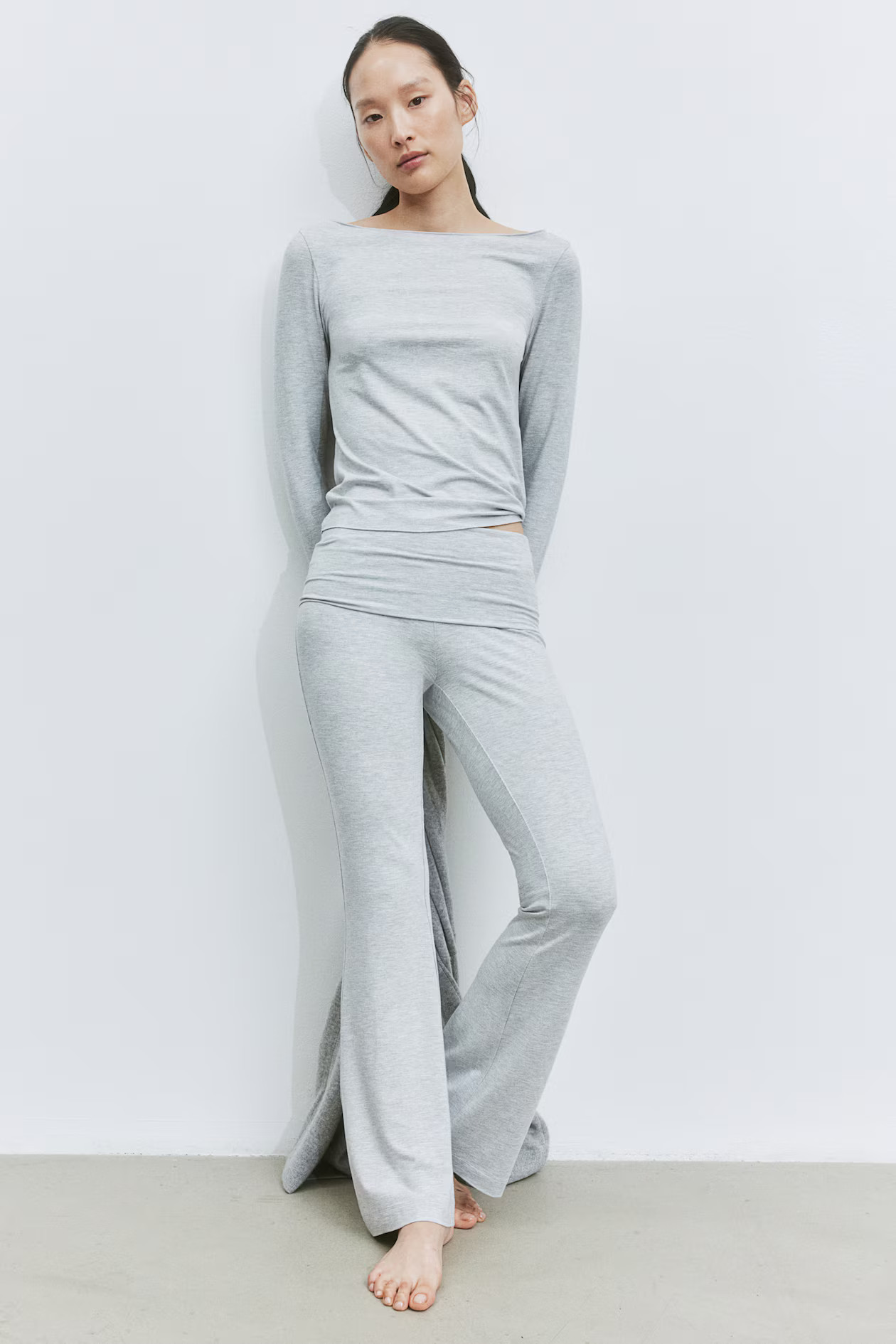 Boat-neck topNot saved to favourites£15.99Colour:Light grey marlSelect size  XS    S   ... | H&M (UK, MY, IN, SG, PH, TW, HK)