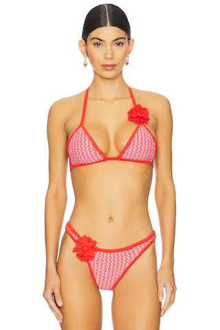 Nash Bikini Top in Valentine | Revolve Clothing (Global)
