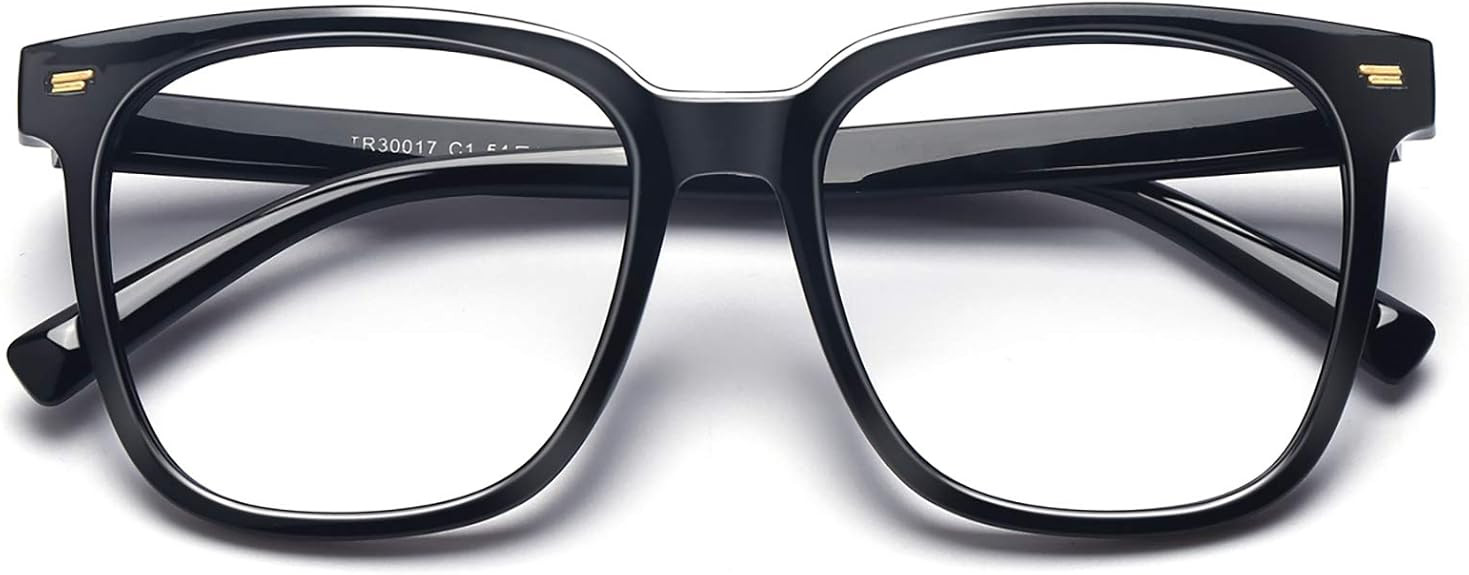 PANNER Oversized Square Blue Light Blocking Glasses for Women Men Anti Glare Reduce Eyestrain Com... | Amazon (US)