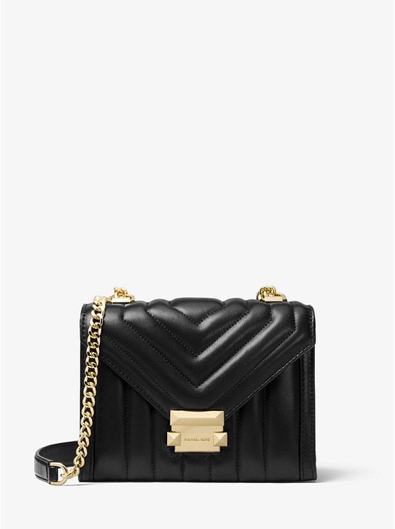 Whitney Small Quilted Leather Convertible Shoulder Bag | Michael Kors US