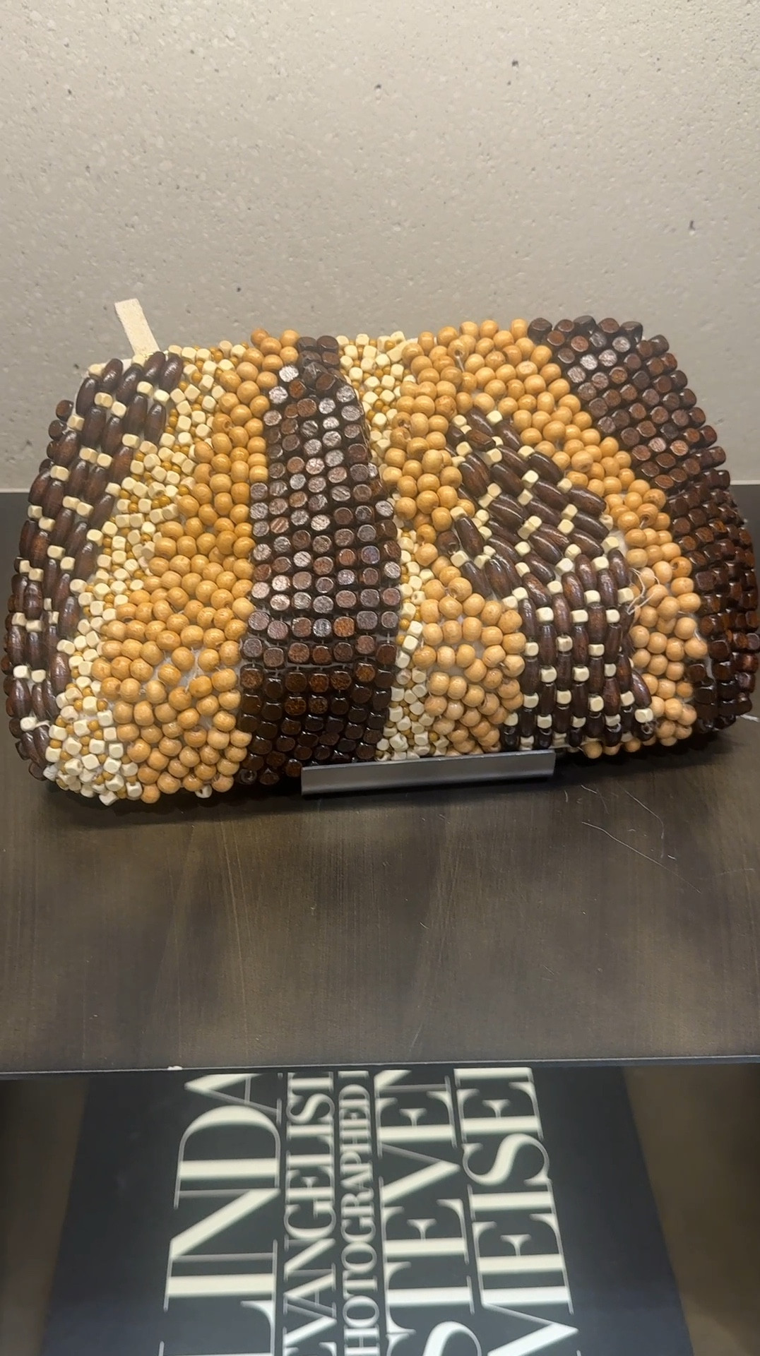 Wooden beaded clutch/handbag find! 

#LTKootd