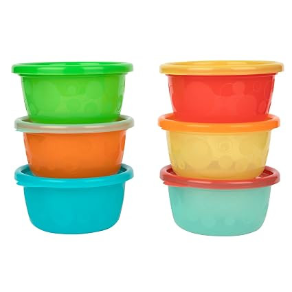 The First Years Take & Toss Toddler Bowls Set - Reusable Toddler Snack Cups - Toddler and Baby Sn... | Amazon (US)