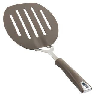 Large Nylon Slotted Spatula in Taupe | The Home Depot