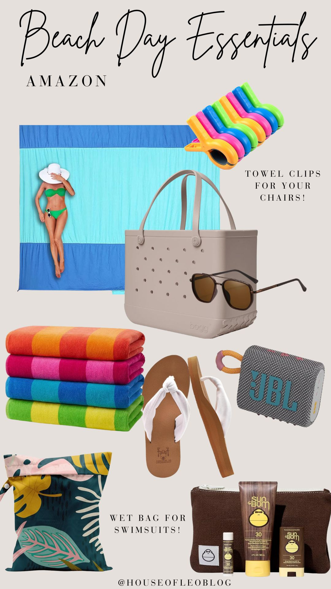 Beach day essentials from Amazon! 

 #LTKdayinmylife #LTKSwim #LTKTravel