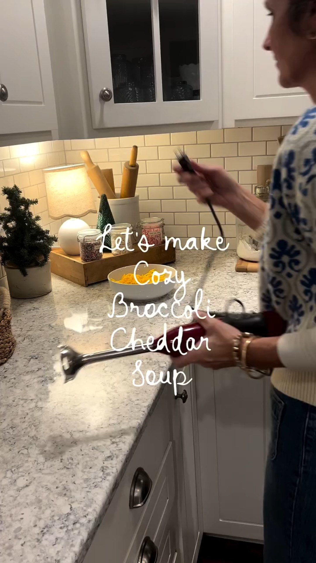 Comment SOUP and I’ll send you the recipe for my  broccoli cheddar soup! It’s perfect for a quick, easy and cozy meal as we head into this busy Christmas week! 🎄

#edwardsfarmstead #broccolicheddarsoup #soupseason