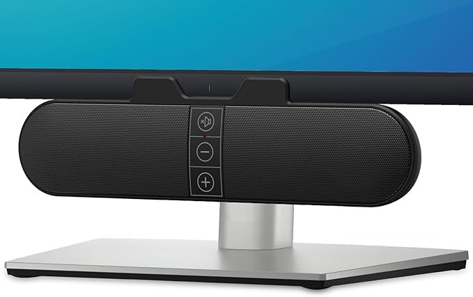 Computer Speakers for Desktop PC Monitor, USB Plug-in, Wired, Computer Soundbar for PC, Laptop Sp... | Amazon (US)