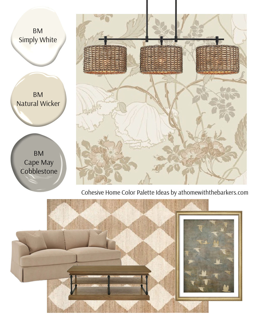 Neutral home color palette, DIY home decorating 

 #LTKHome #LTKSaleAlert