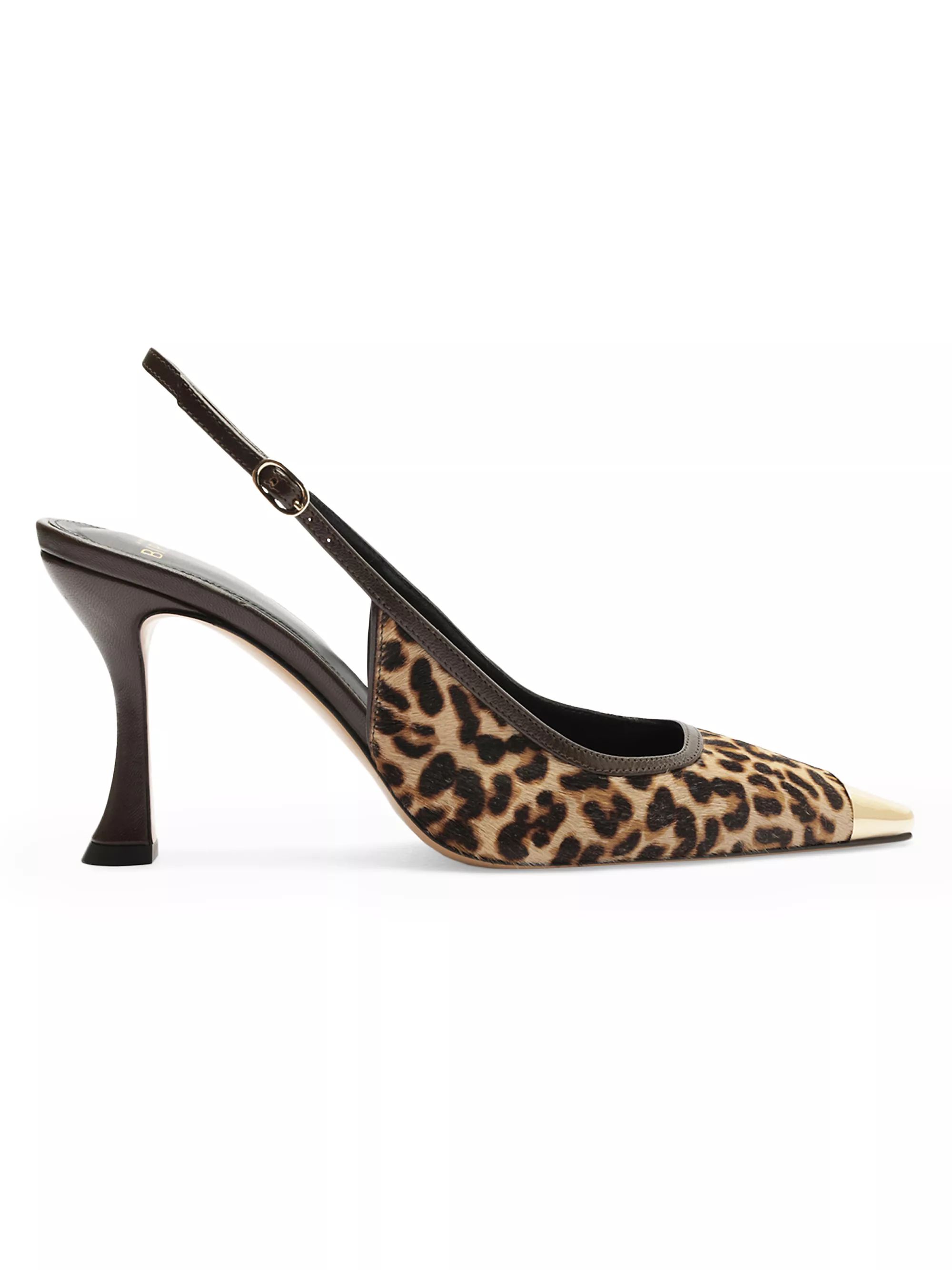 Olivia 85MM Stamped Leather Slingback Pumps | Saks Fifth Avenue