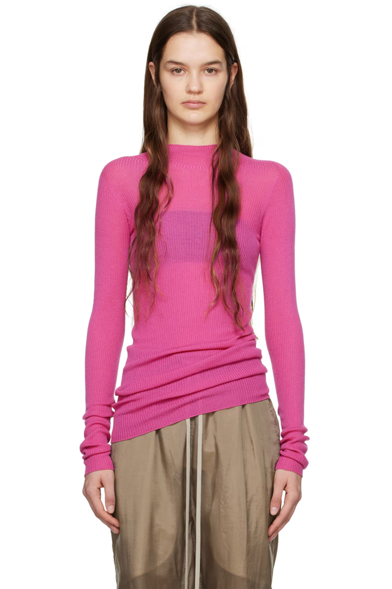 Pink Lupetto Turtleneck | SSENSE