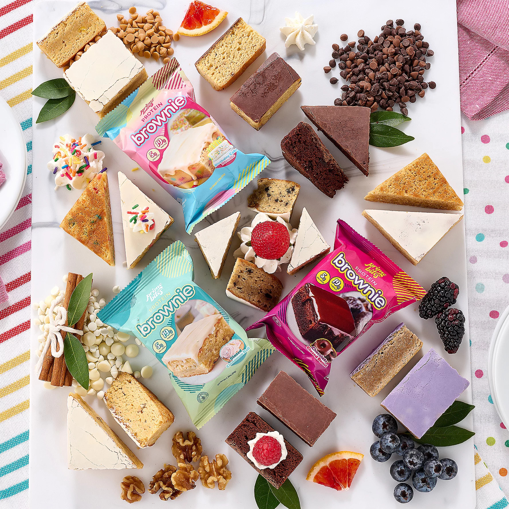 Prime Bites 12ct Protein Brownies Variety Pack | QVC