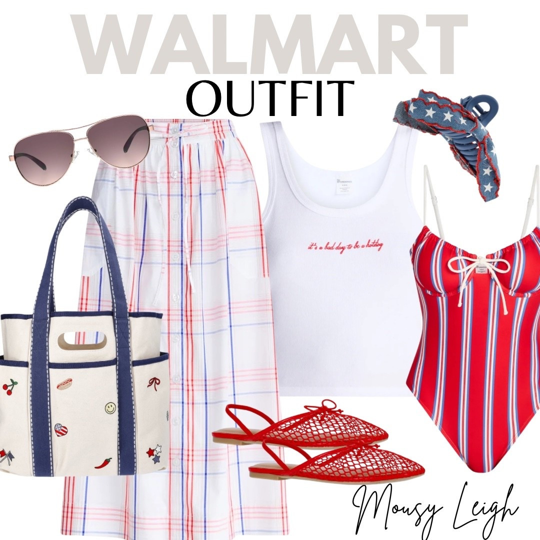 Fourth of July outfit ideas. Red white and blue.

#LTKootd #LTKSeasonal #LTKOver40