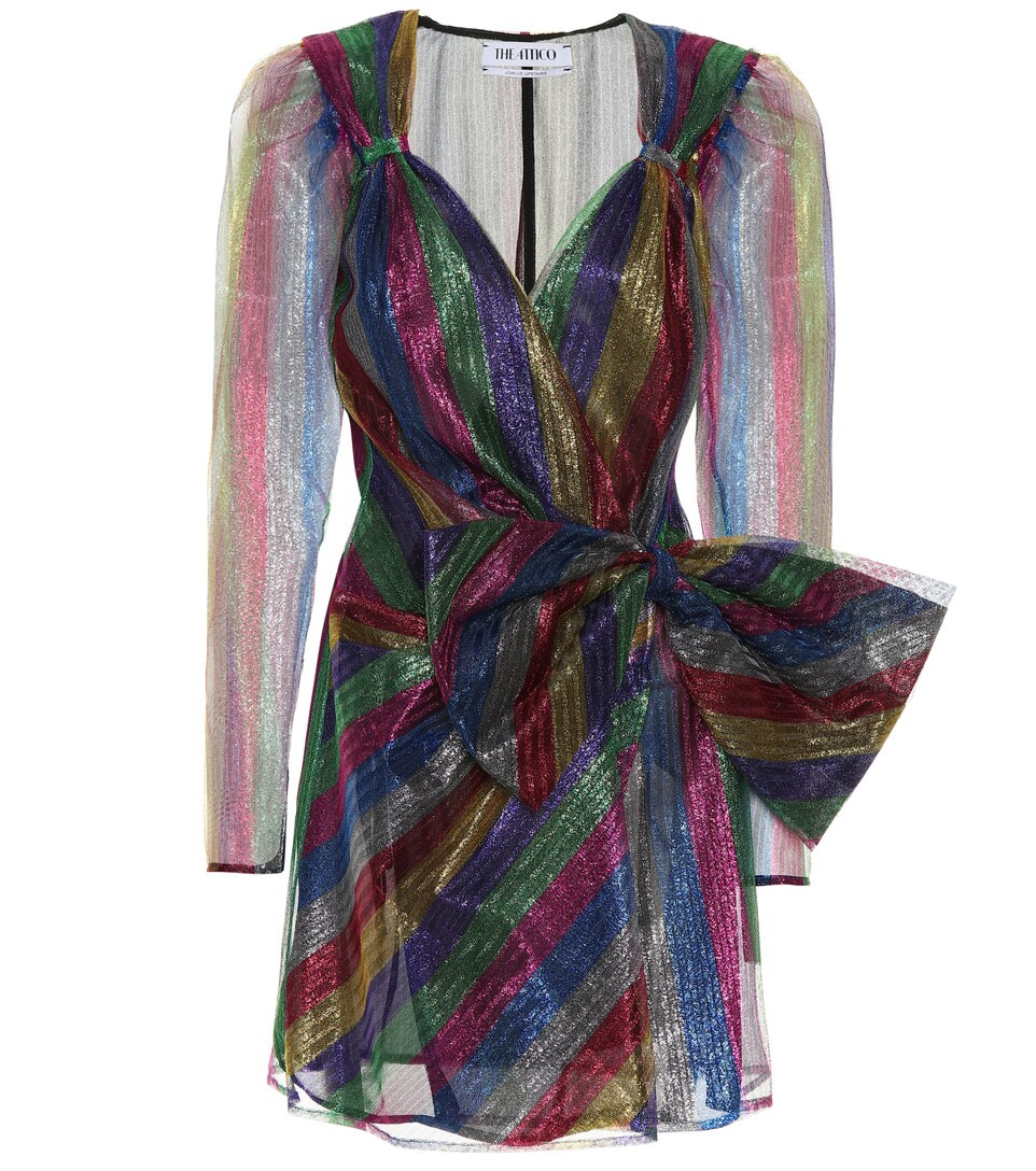 Pat tulle mini wrap dress | Mytheresa (INTL)