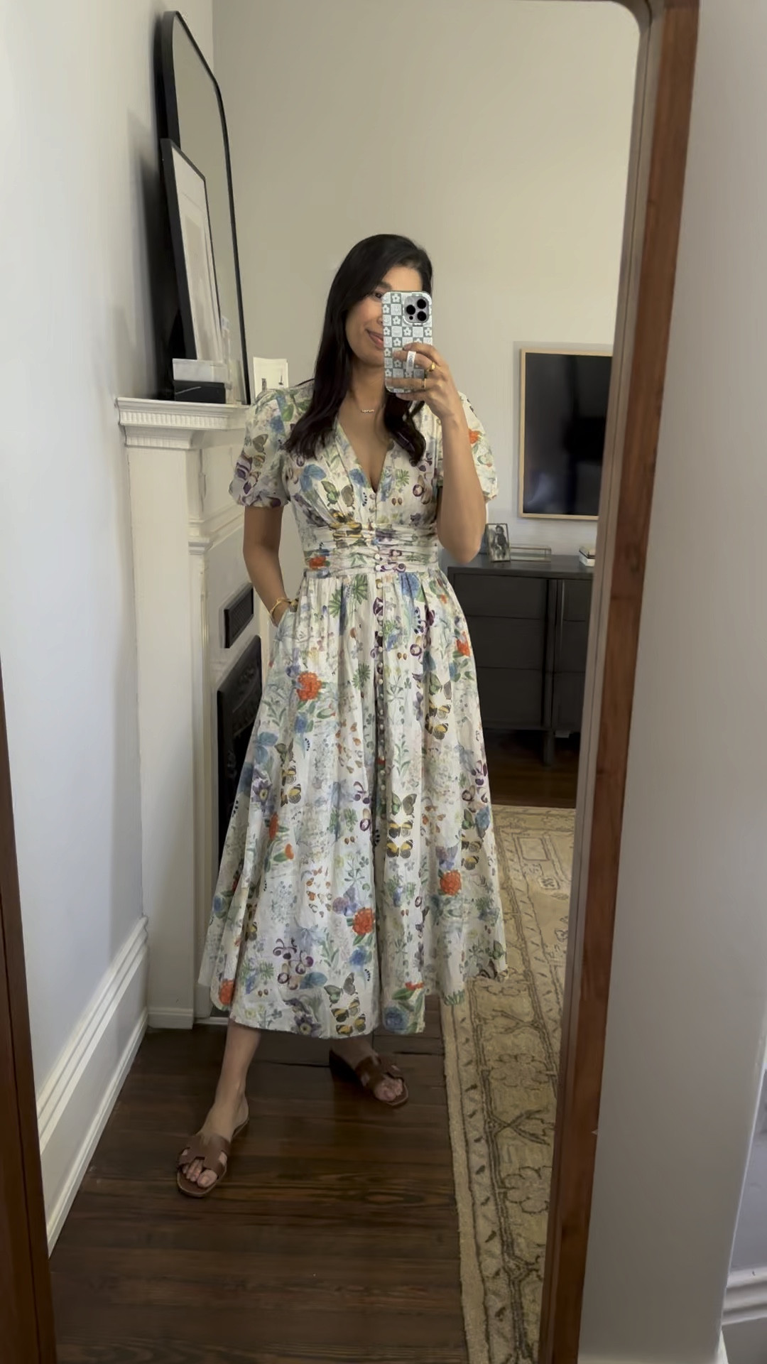 Bought this dress in another print because the fit is SO GOOD!!! Runs TTS but size down if between - I’m in an XS. 

#LTKstyletip #LTKSeasonal #LTKparties
