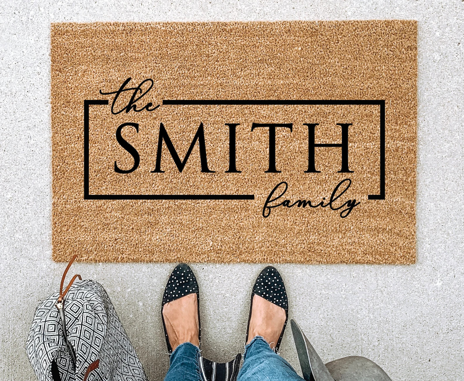 LARGE Custom Doormat Housewarming Gift Closing Gift - Etsy | Etsy (US)