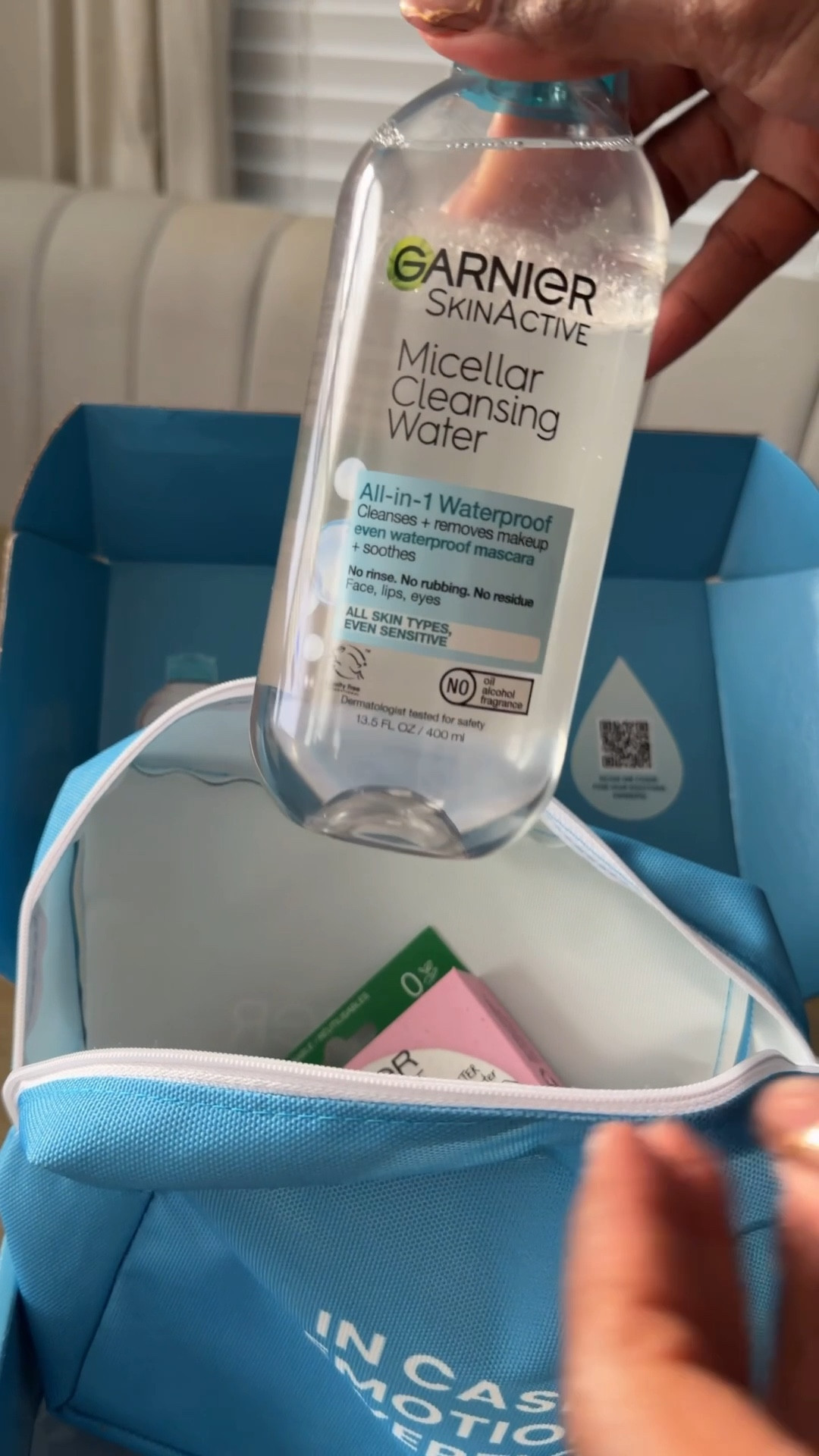 Double cleanse or the best makeup remover with Garnier’s Micellar Water 

Beauty tip
Makeup remover 


#LTKBeauty