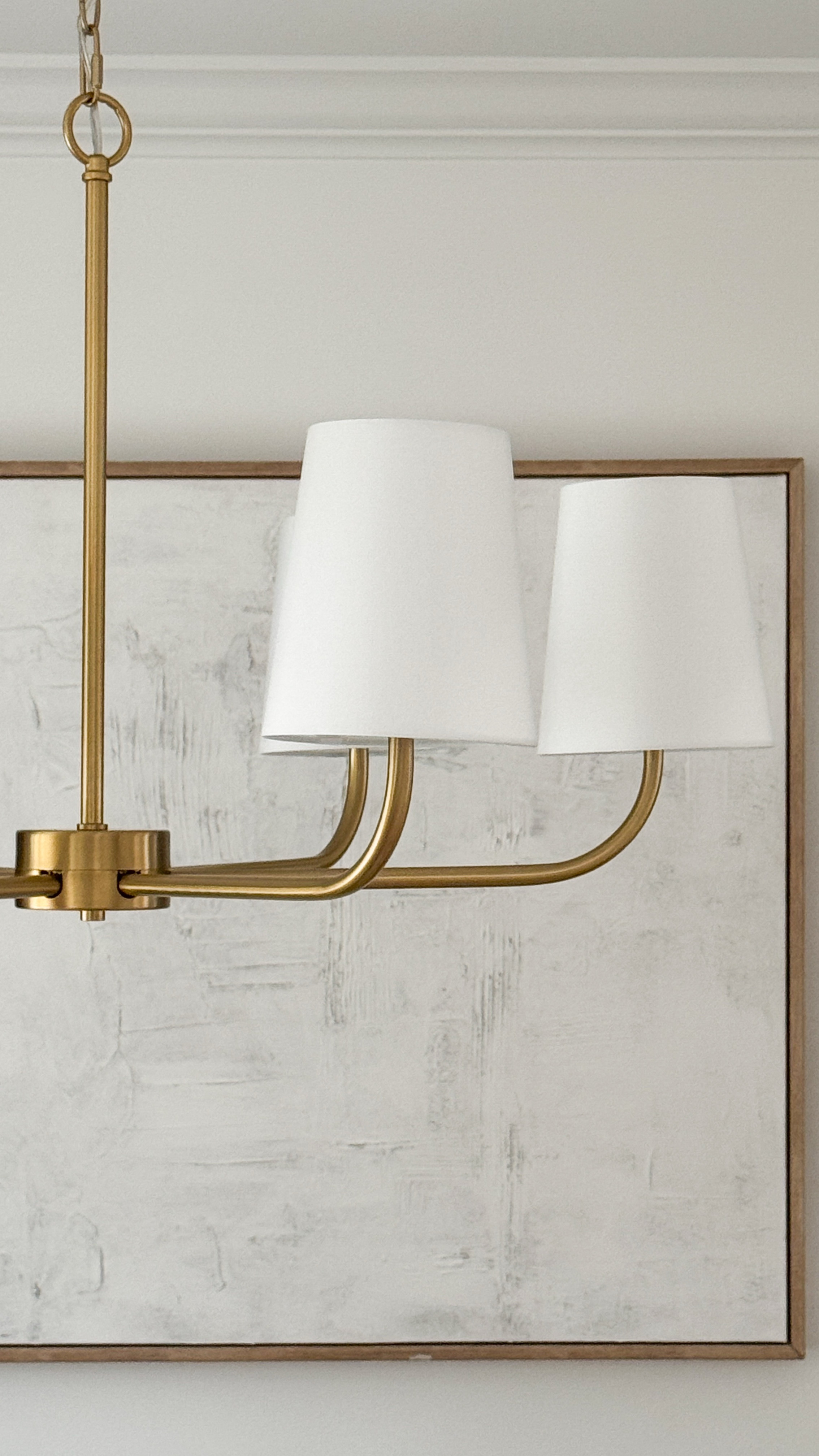 I just received the most gorgeous chandelier from Lightopia for our dining room and I can’t wait to see it installed. It has the most perfect brass color and these perfectly crafted linen canopies takes this chandelier to a whole new level! 🤎



#LTKWatchNow #LTKHome