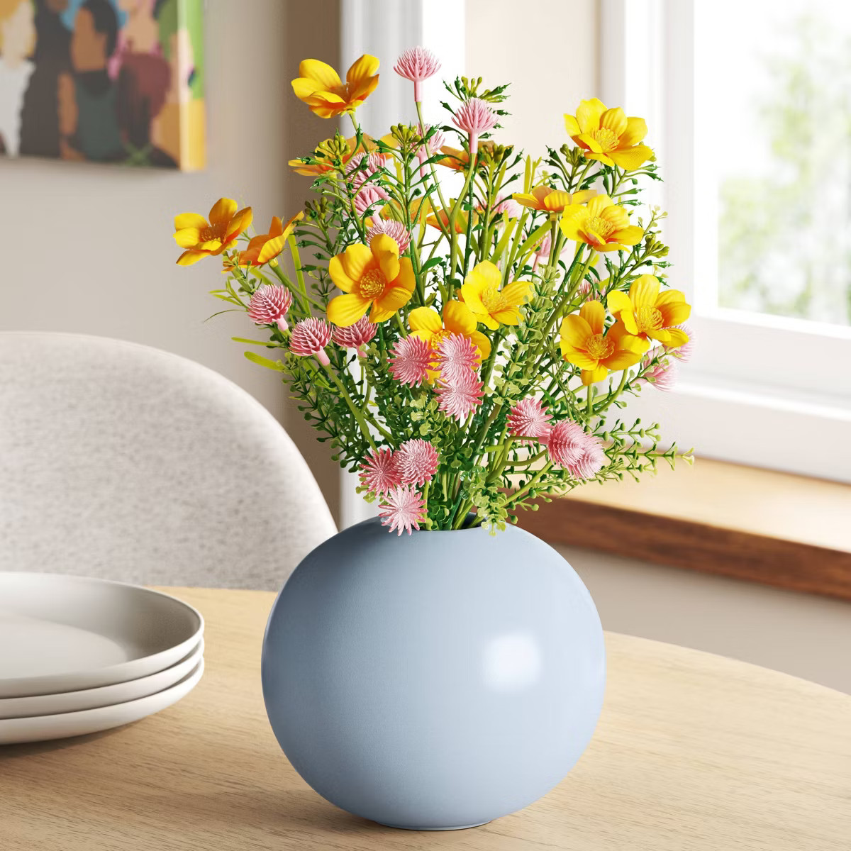 Ceramic Round Decorative Vase - Room Essentials™ | Target