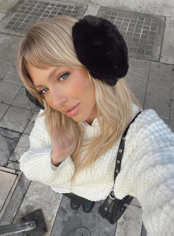 Oberlin Ear Muffs Black | Princess Polly AU