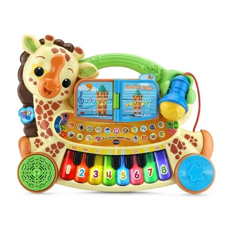 VTech Zoo Jamz Giraffe Piano Baby and Toddler Toys | Walmart (US)