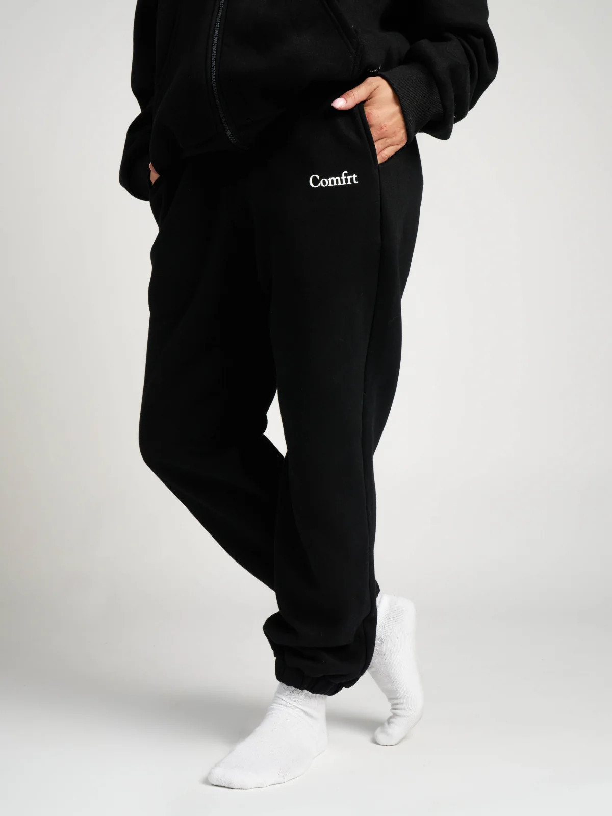 Comfrt Cloud Sweatpants | Midnight | Black | Oversized | 2X | Comfrt