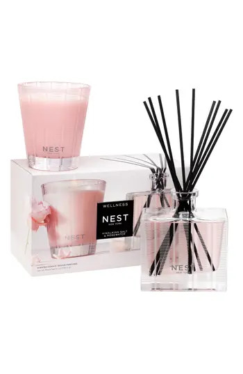 NEST New York Himalayan Salt & Rosewater Classic Candle & Reed Diffuser Duo Set (Nordstrom Exclusive) $115 Value at Nordstrom Rack | Nordstrom Rack